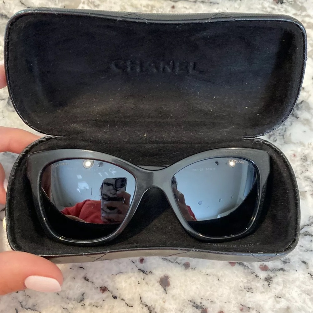 Chanel cat’s eye sunglasses for a great price!